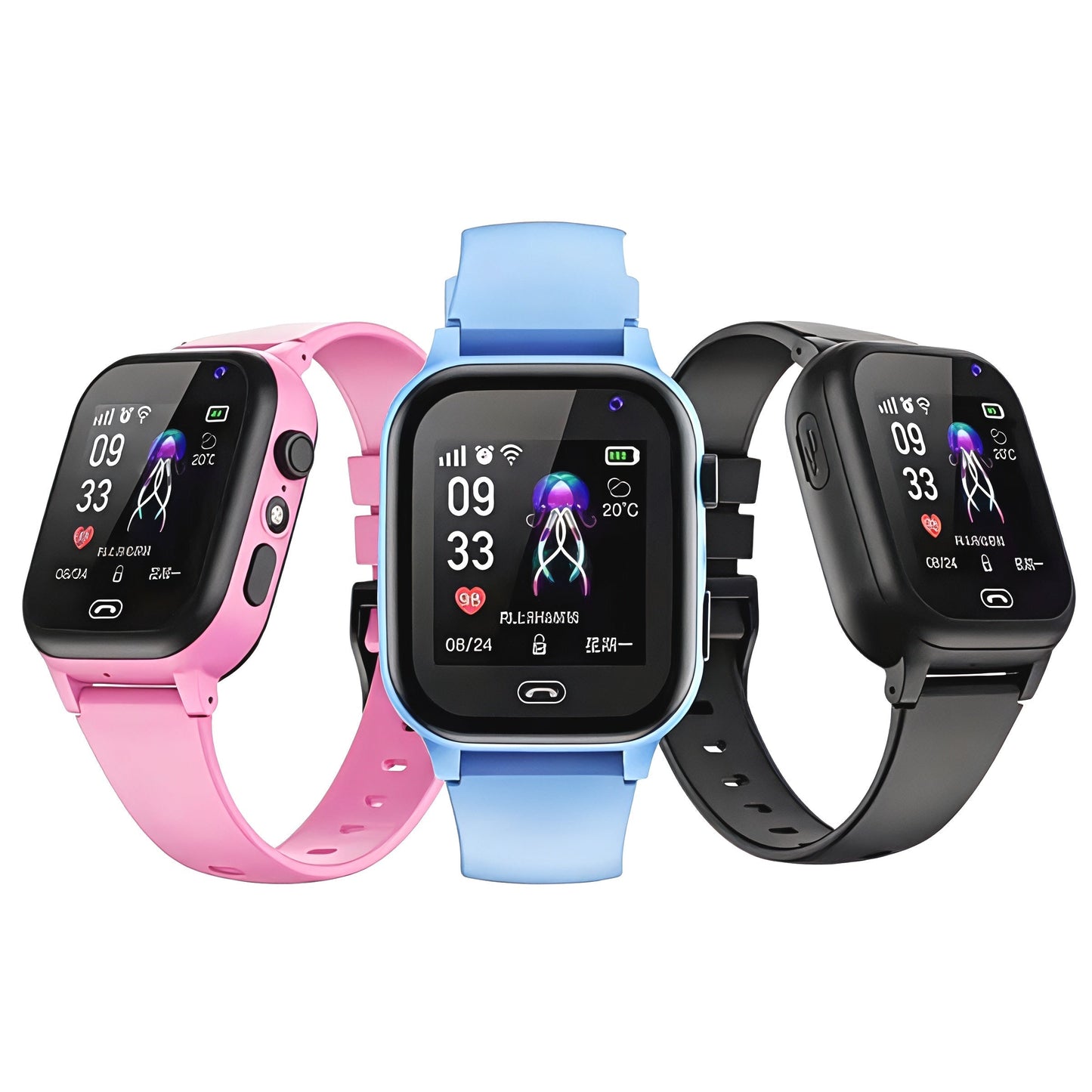 Montre Connectée Enfant GPS 4G Étanche avec Caméra – Amtn Club