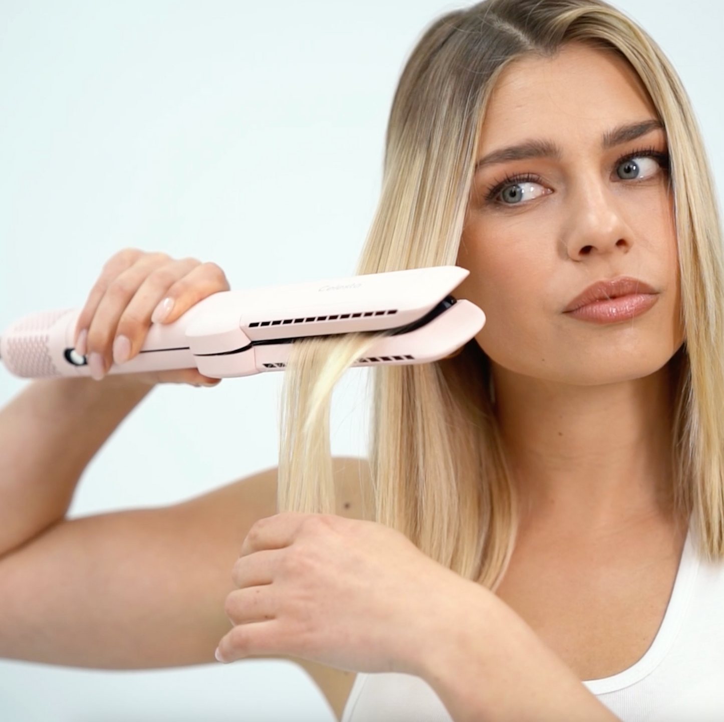 Amtn Club | Lisseur Séchant 2-en-1 Rose – AirLiss Celesta