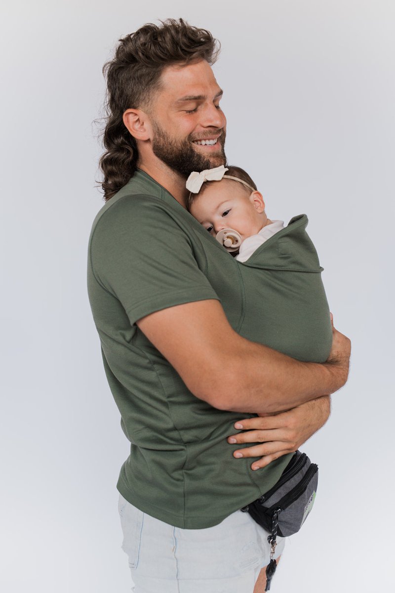 Amtn Club | T-Shirt de Portage Bébé avec Fonction Allaitement – CarryMe