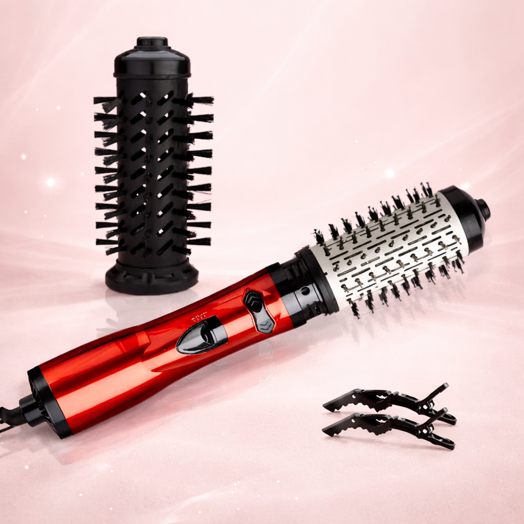 Amtn Club | Brosse Soufflante Rotative 3-en-1 Ionique – Volume & Lissage
