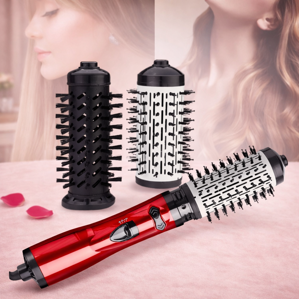 Amtn Club | Brosse Soufflante Rotative 3-en-1 Ionique – Volume & Lissage