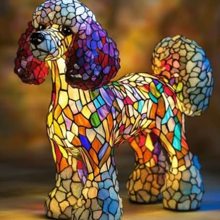 Amtn Club | Lampe de Nuit LED Artistique pour Amoureux des Chiens – COMPANIONLIGHT