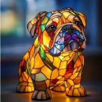 Amtn Club | Lampe de Nuit LED Artistique pour Amoureux des Chiens – COMPANIONLIGHT