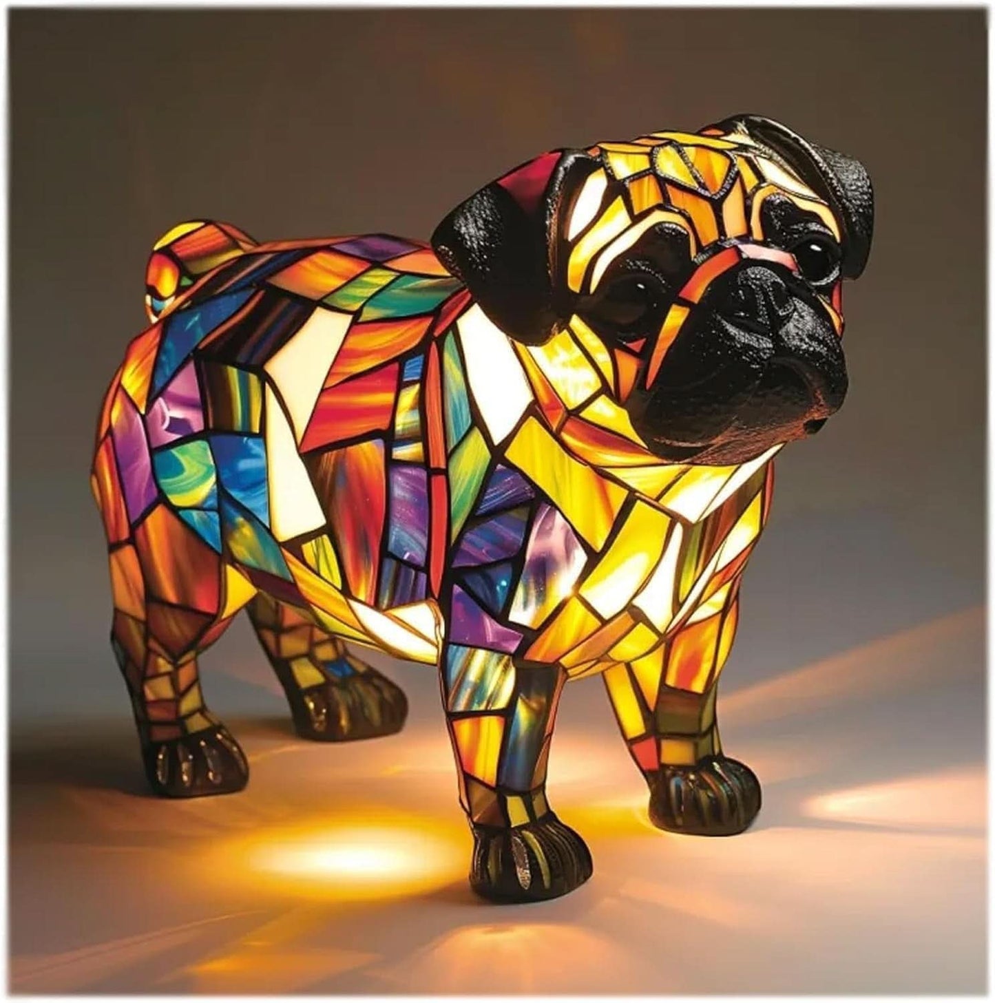 Amtn Club | Lampe de Nuit LED Artistique pour Amoureux des Chiens – COMPANIONLIGHT