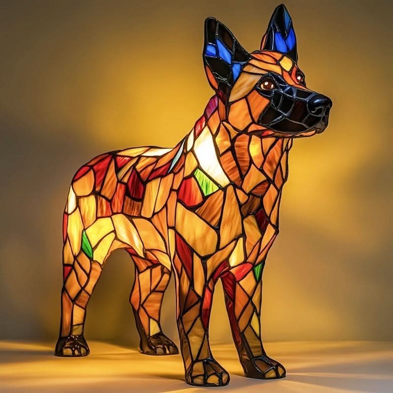 Amtn Club | Lampe de Nuit LED Artistique pour Amoureux des Chiens – COMPANIONLIGHT