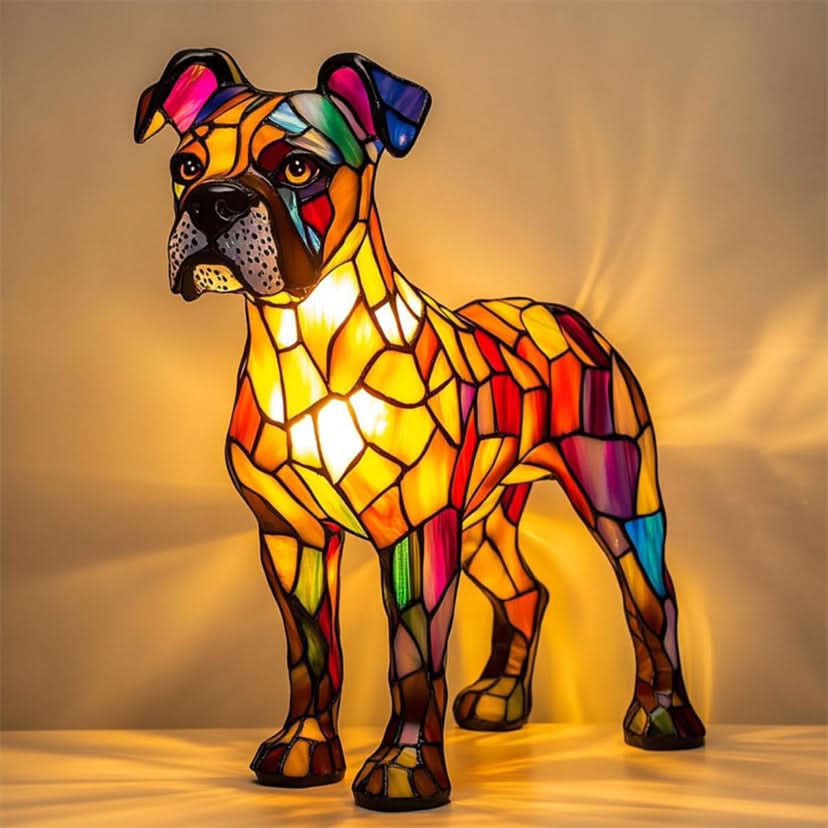 Amtn Club | Lampe de Nuit LED Artistique pour Amoureux des Chiens – COMPANIONLIGHT