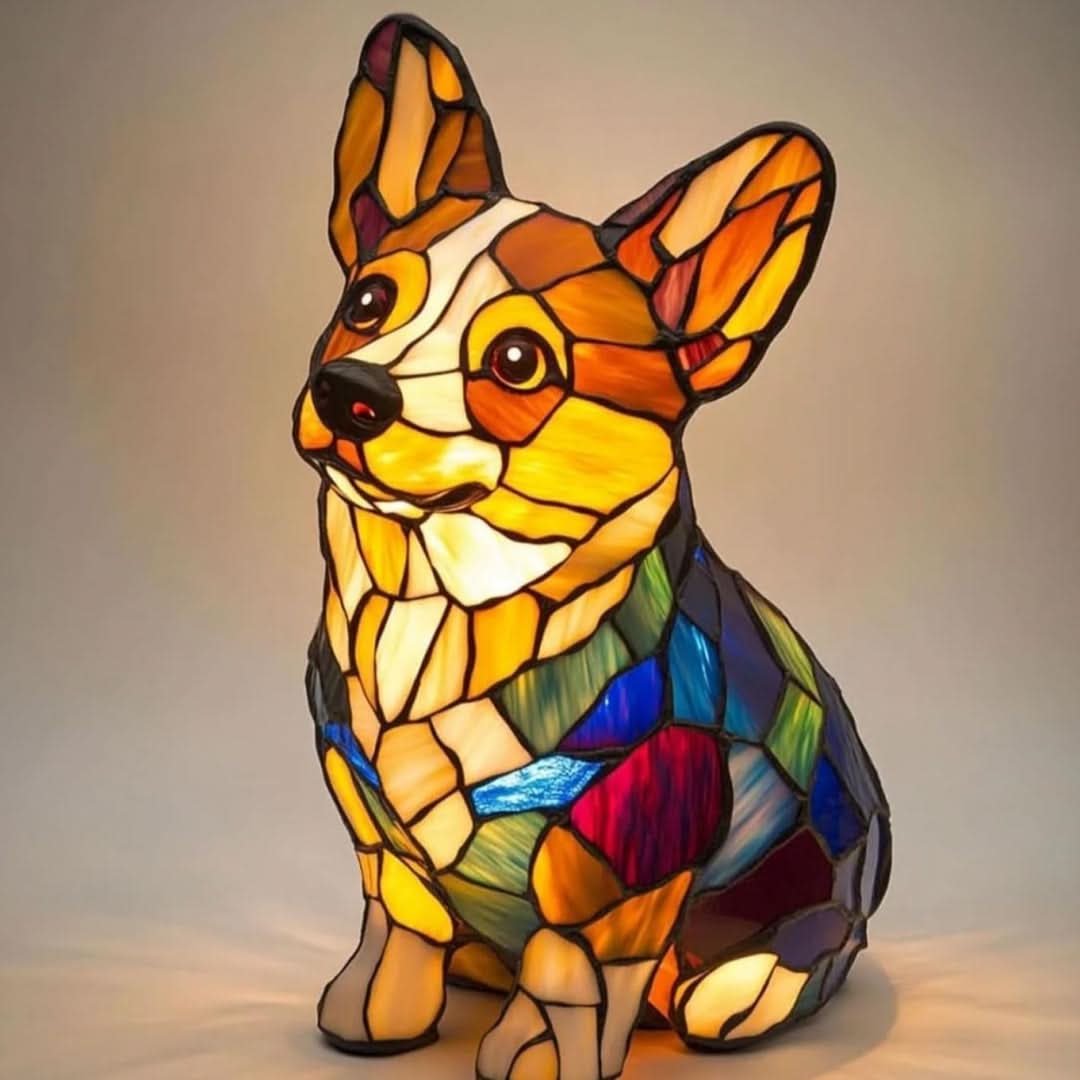 Amtn Club | Lampe de Nuit LED Artistique pour Amoureux des Chiens – COMPANIONLIGHT