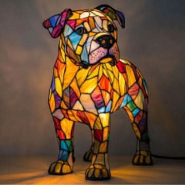 Amtn Club | Lampe de Nuit LED Artistique pour Amoureux des Chiens – COMPANIONLIGHT