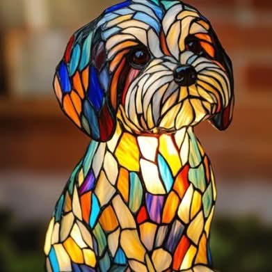 Amtn Club | Lampe de Nuit LED Artistique pour Amoureux des Chiens – COMPANIONLIGHT