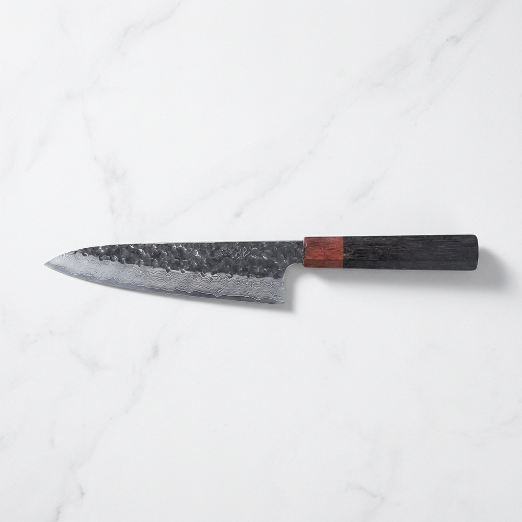 Amtn Club | Gentetsu Gyuto – Couteau de Chef Japonais Premium en Acier VG-10 Damassé pour Découpe Précise et Professionnelle