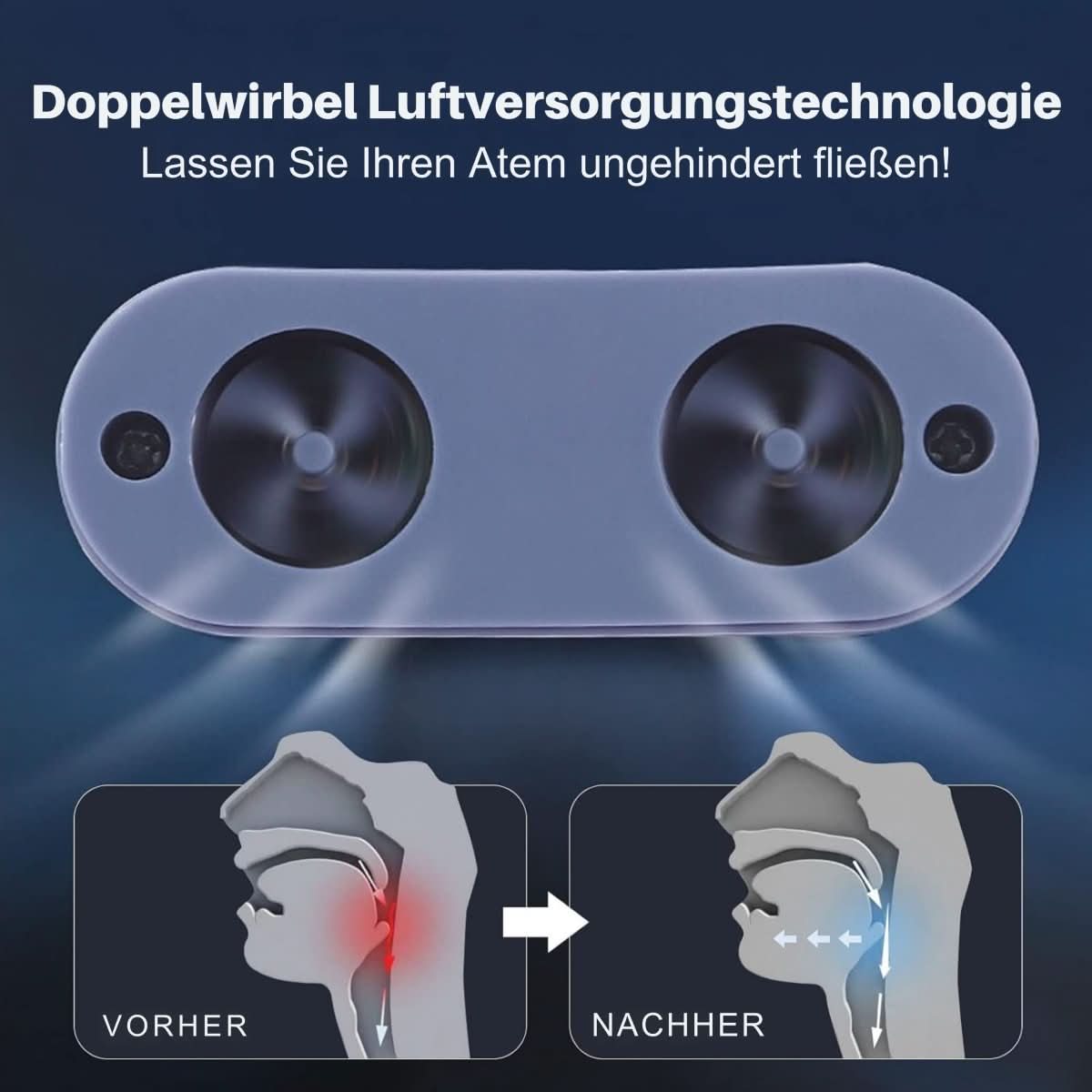 Amtn Club | Appareil CPAP compact MICROBREATH contre le ronflement et l’apnée du sommeil