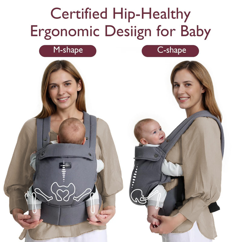 Porte-bébé Momcozy PureHug - Ergonomique, confortable & léger
