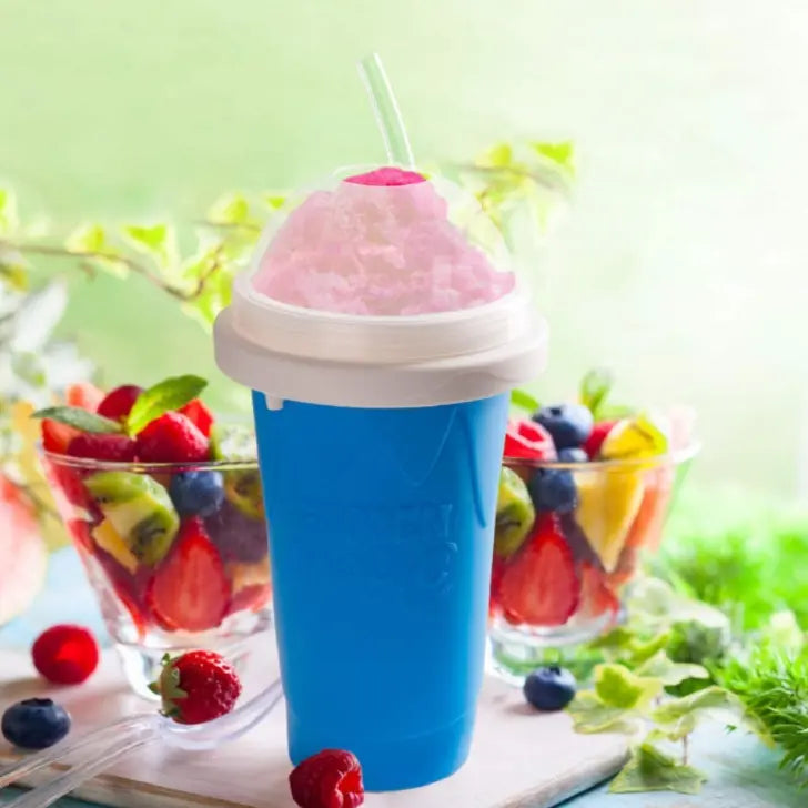Amtn Club | FrostCup – Tasse Slushy Réutilisable pour Boissons Glacées | Gobelet Rafraîchissant pour Smoothies et Granités Maison