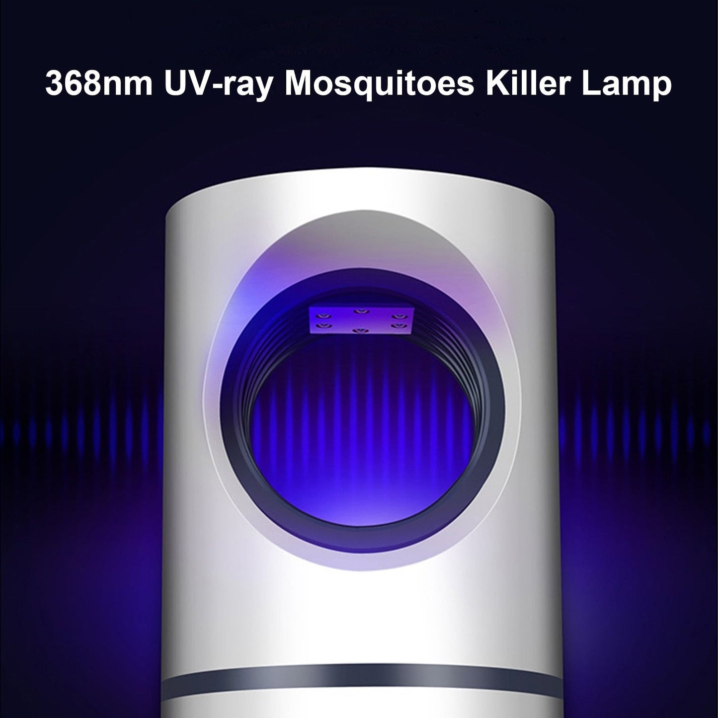 Amtn Club | Lampe Anti-Moustiques Minimaliste Bowlift – Piège à Insectes LED Silencieux, Répulsif et Capture de Moustiques pour Intérieur (Design Moderne et Sans Produits Chimiques)