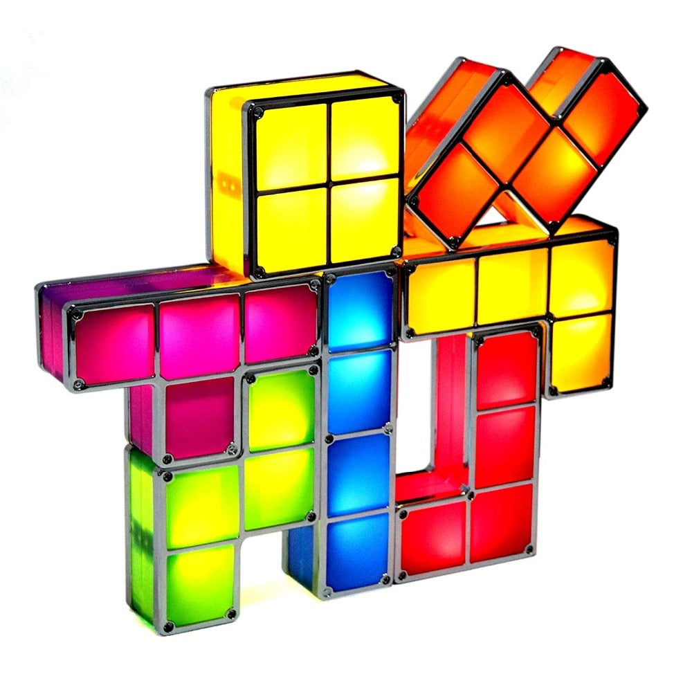 Amtn Club | Lampe Tetris Modulaire Créative – LumiBlocks