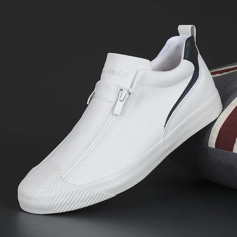 Amtn Club | Baskets homme Noah avec fermeture éclair et confort – sneakers urbaines faciles à enfiler