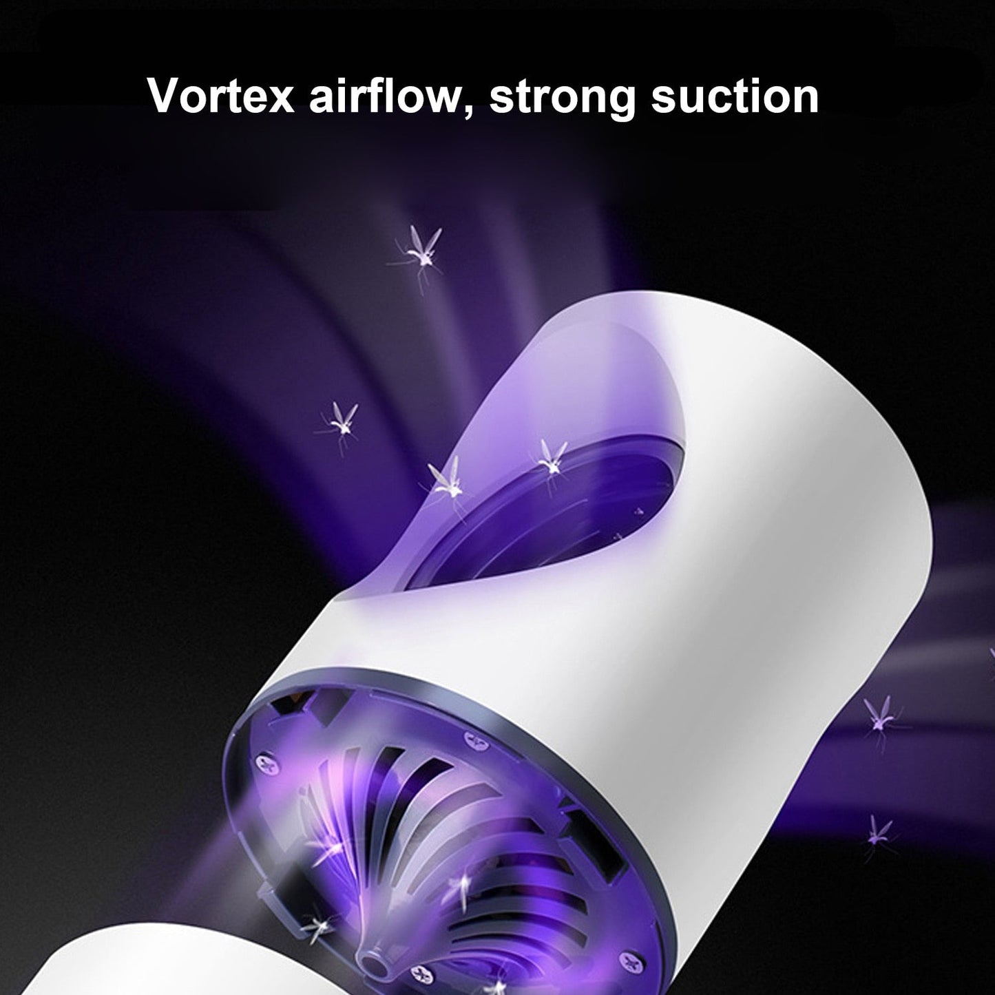 Amtn Club | Lampe Anti-Moustiques Minimaliste Bowlift – Piège à Insectes LED Silencieux, Répulsif et Capture de Moustiques pour Intérieur (Design Moderne et Sans Produits Chimiques)