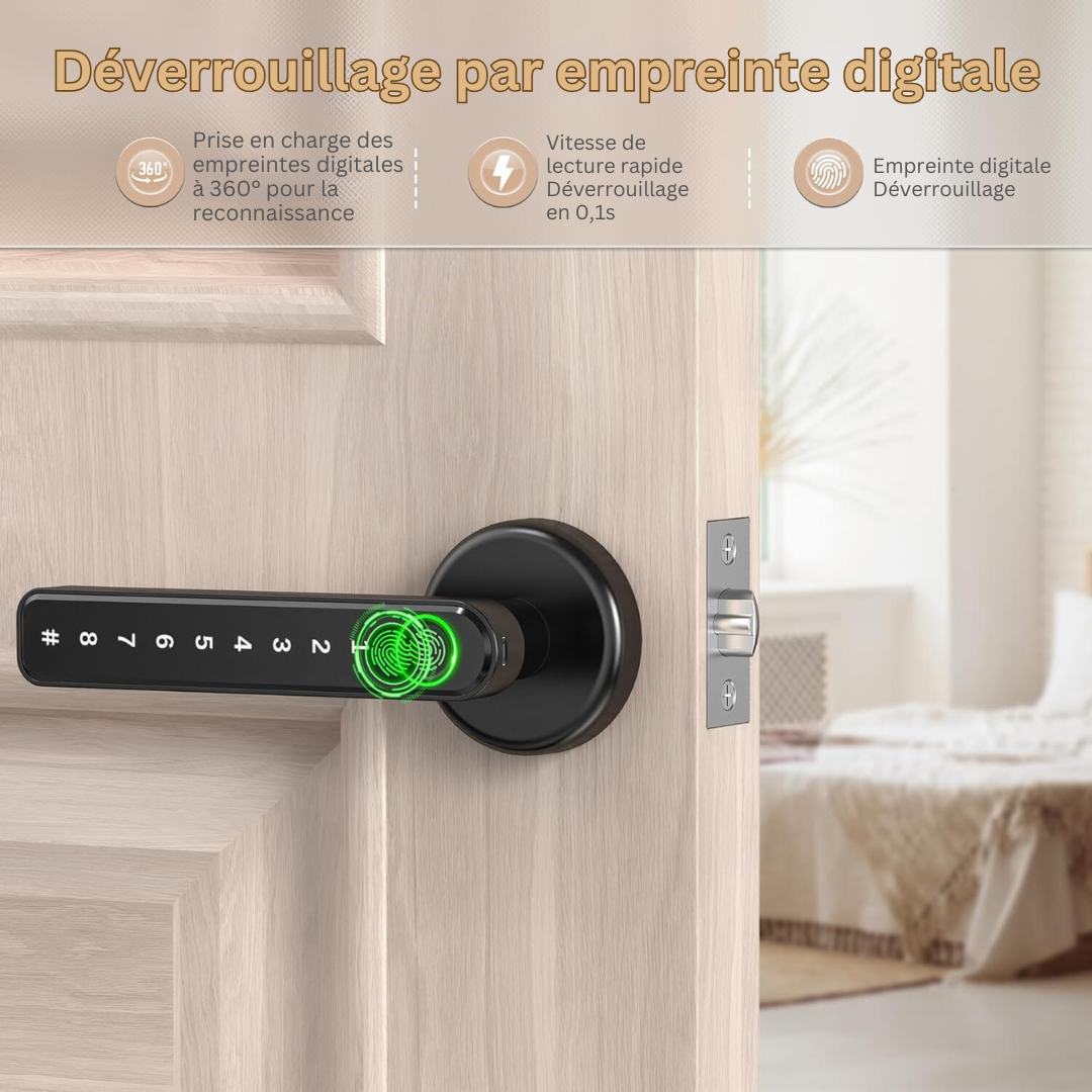 Amtn Club | Serrure de Porte Sécurisée Simple Action – SecureLock