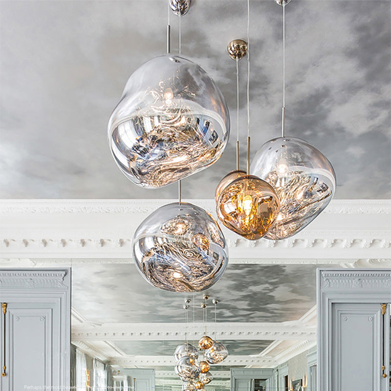 Amtn Club | Lustre Design Lava LED Ambiance Chaleureuse
