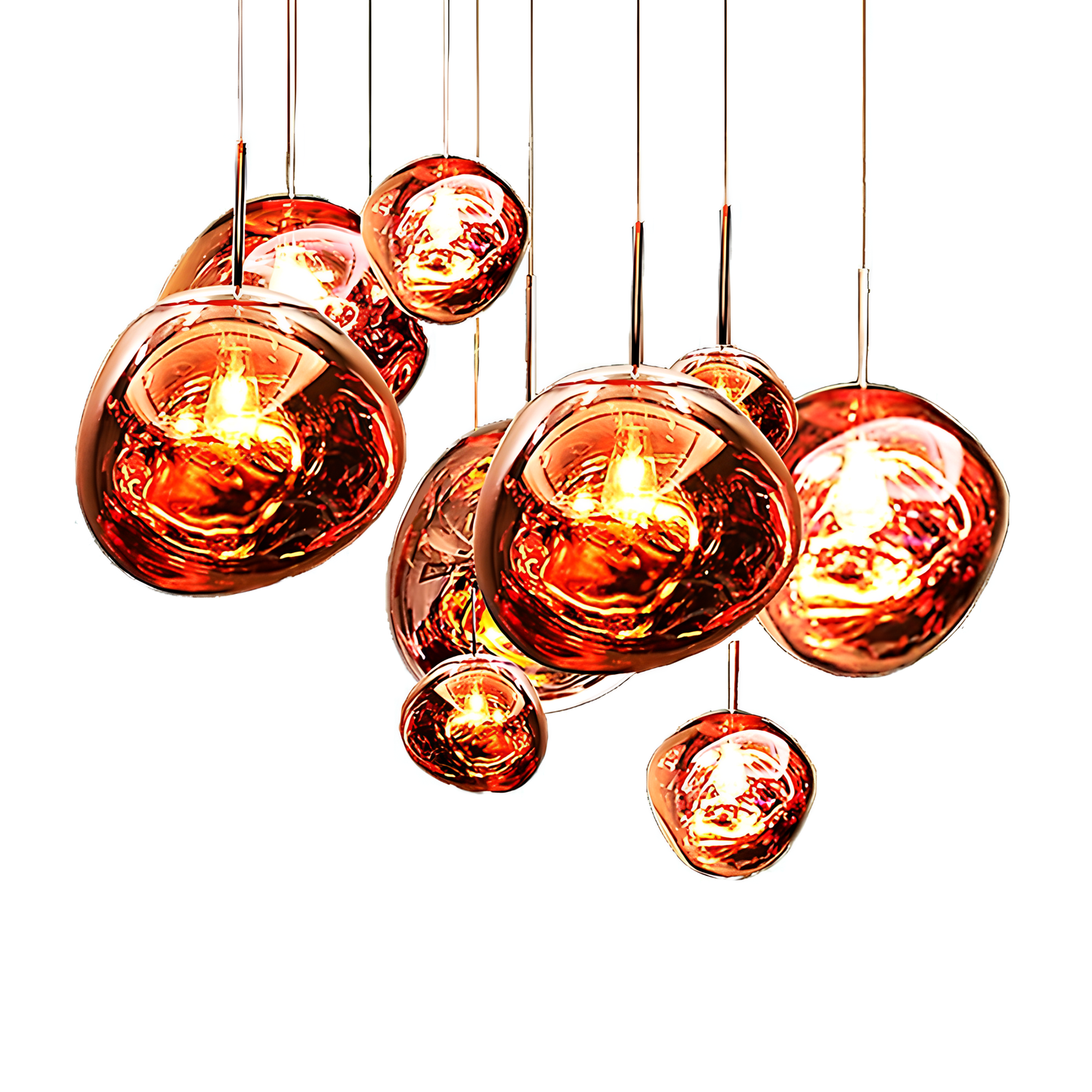 Amtn Club | Lustre Design Lava LED Ambiance Chaleureuse
