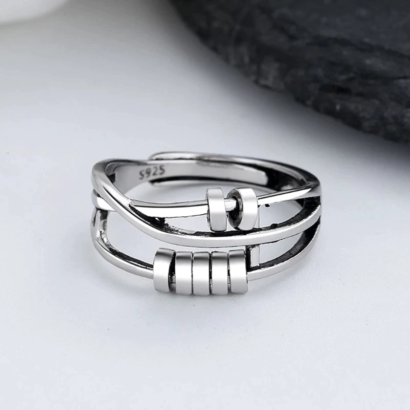 Amtn Club | Bague Anti-Stress & Anti-Anxiété Rotative