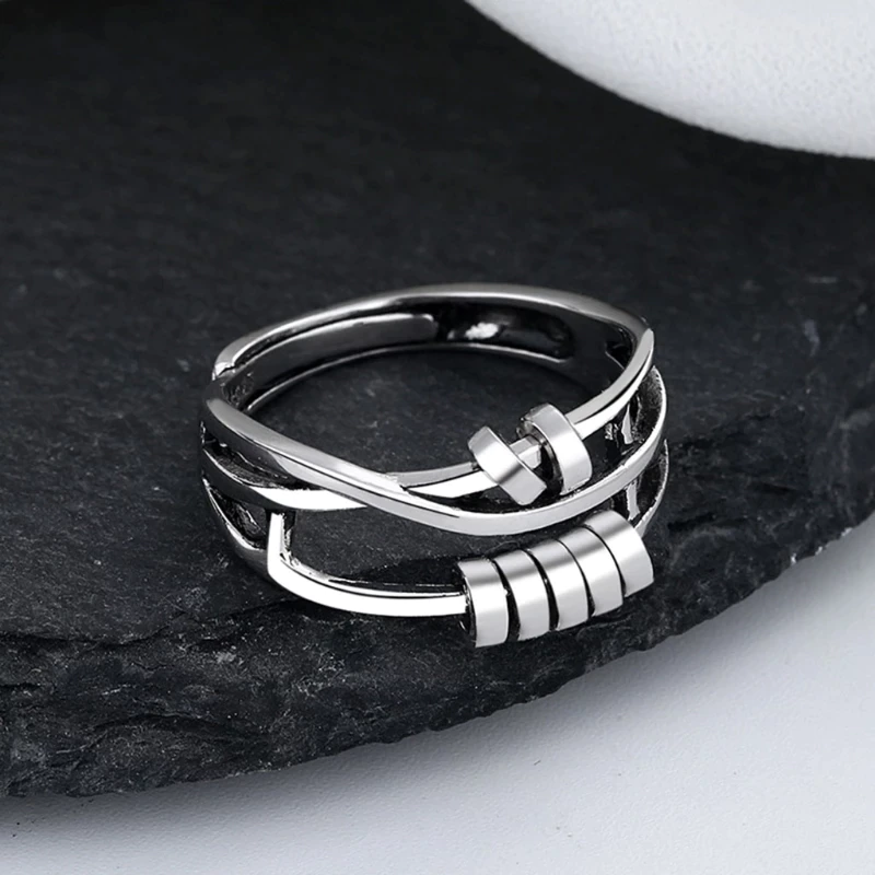Amtn Club | Bague Anti-Stress & Anti-Anxiété Rotative