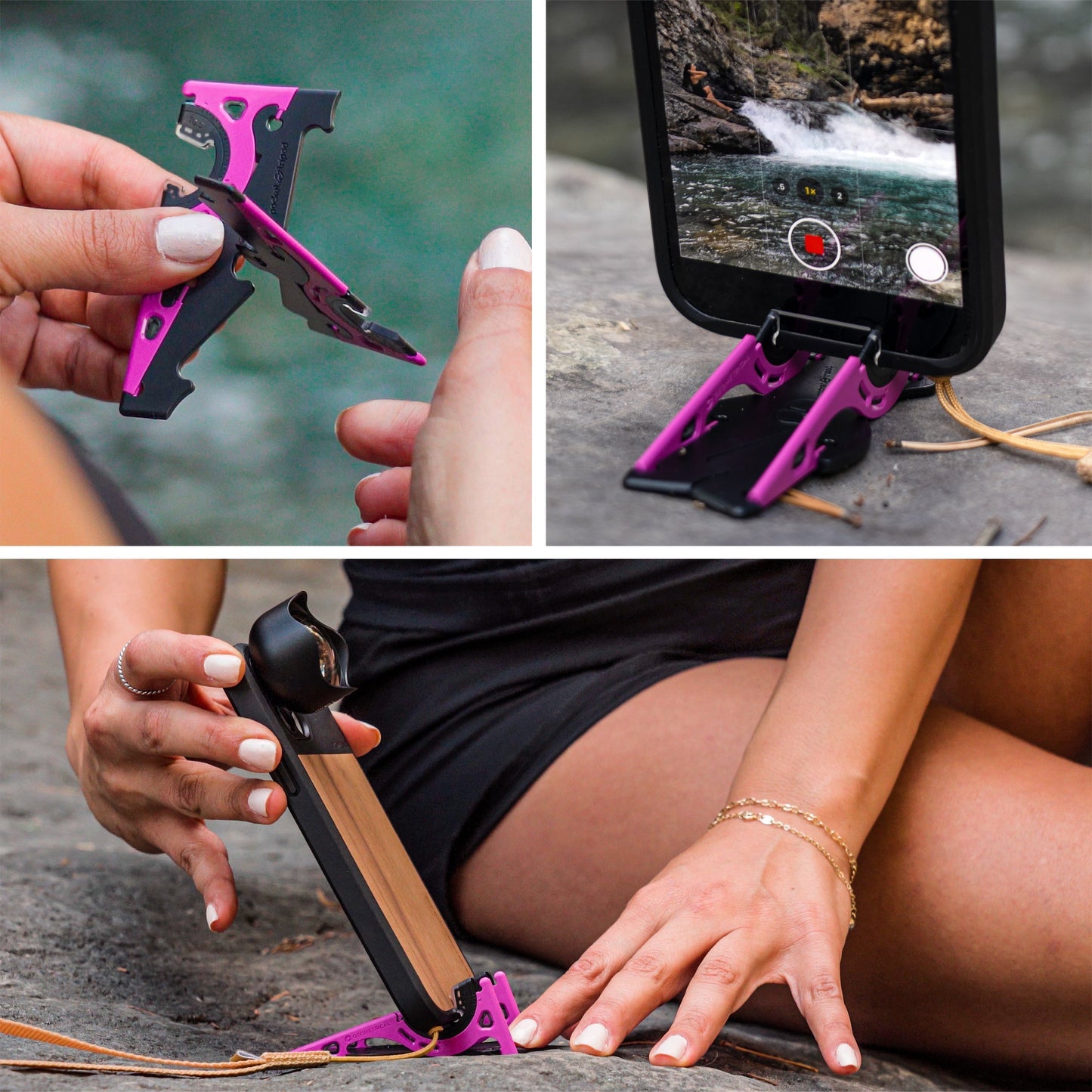 Amtn Club | Trépied Portable Pliable pour Photos & Vidéos – SnapFold