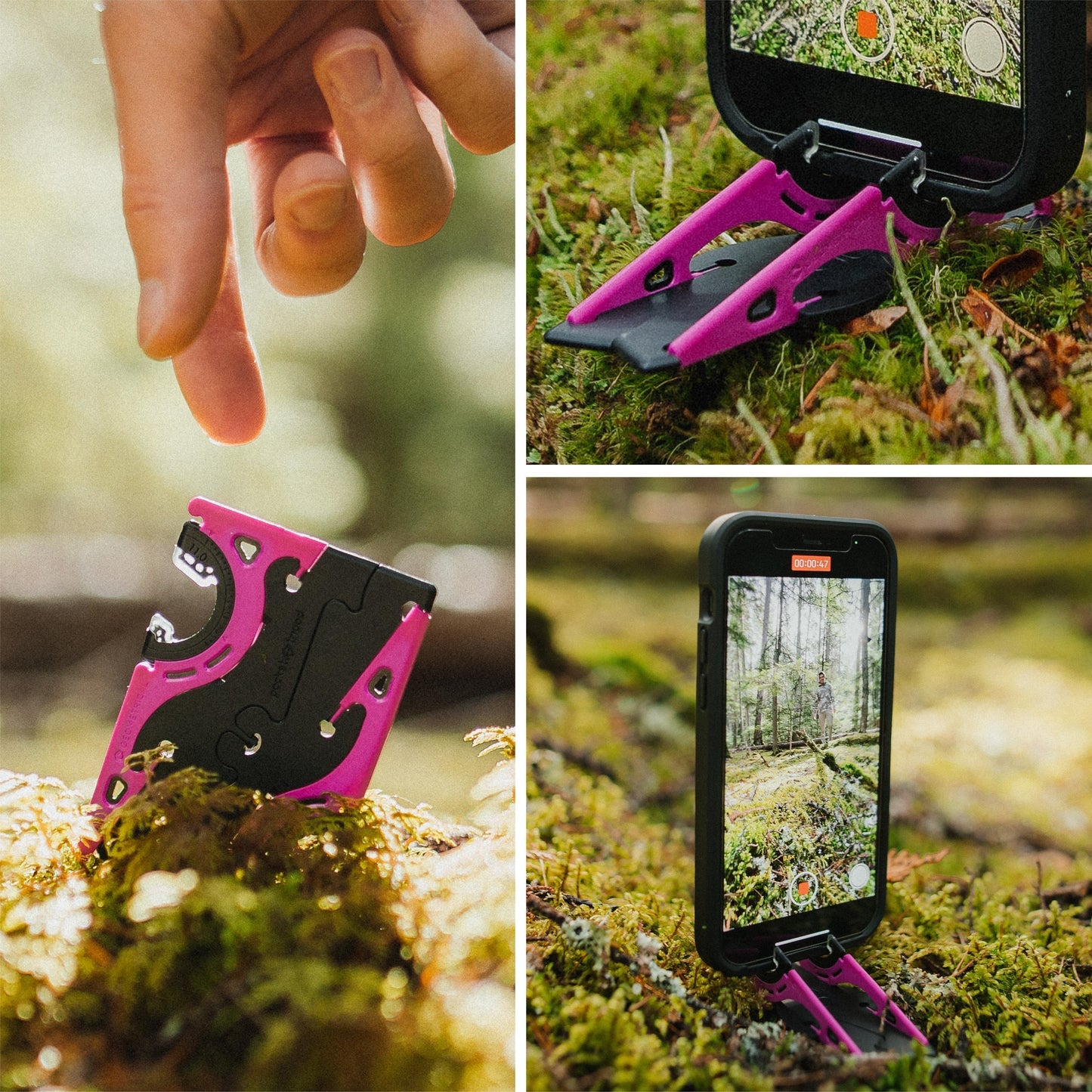 Amtn Club | Trépied portable pliable pour des photos parfaites – support photo compact et stable