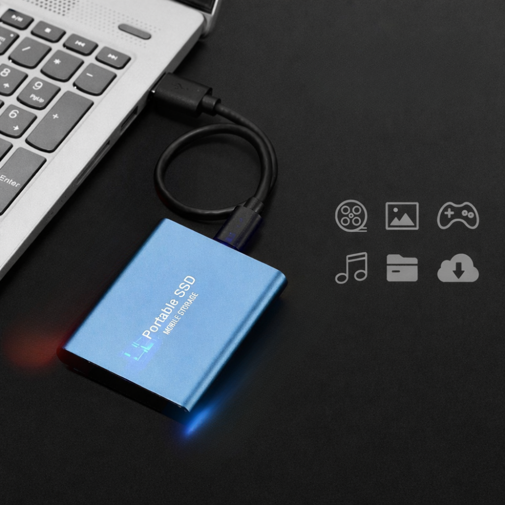 SSD Portable Compact Haute Vitesse – Stockage Externe Premium – Amtn Club