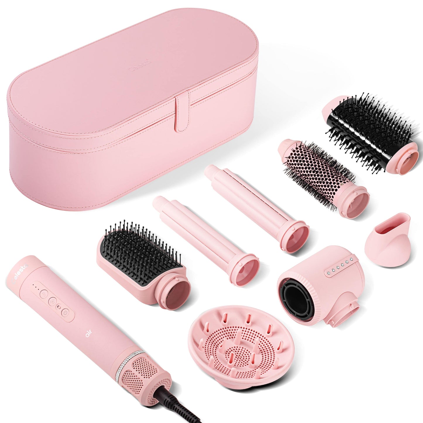 Amtn Club | Sèche-Cheveux AirStyler 8-en-1 Rose – Celesta