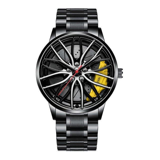 Amtn Club | Montre-bracelet homme RaceVision – design voiture de course élégant, montre sportive au style luxe moderne