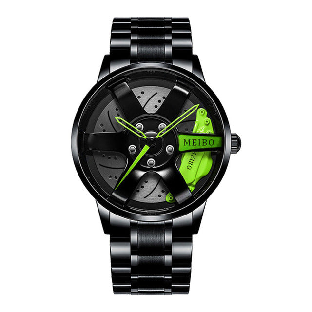 Amtn Club | Montre-bracelet homme RaceVision – design voiture de course élégant, montre sportive au style luxe moderne