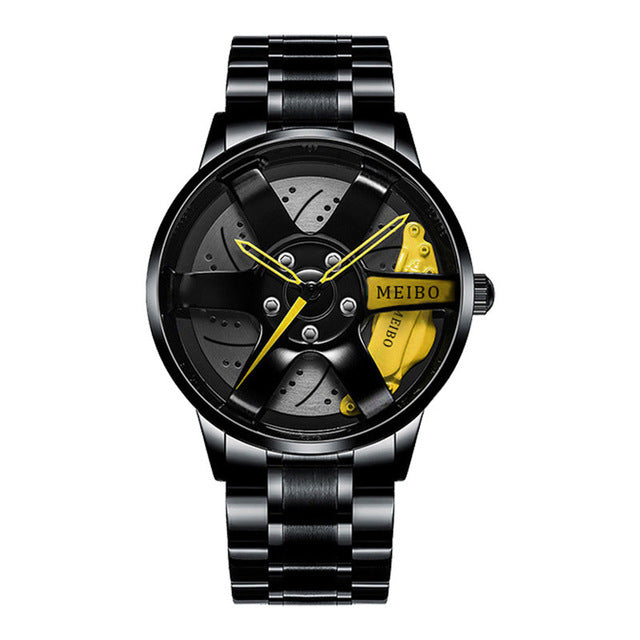 Amtn Club | Montre-bracelet homme RaceVision – design voiture de course élégant, montre sportive au style luxe moderne
