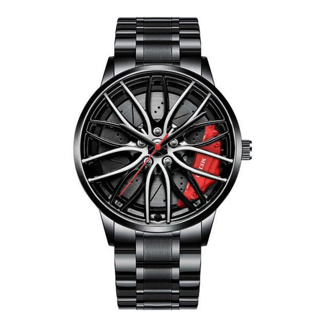 Amtn Club | Montre-bracelet homme RaceVision – design voiture de course élégant, montre sportive au style luxe moderne