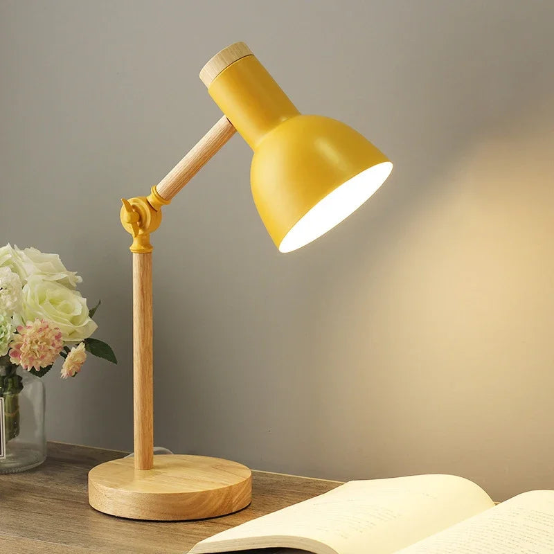 Amtn Club | Lampe de Table Scandinave Bois – Glo