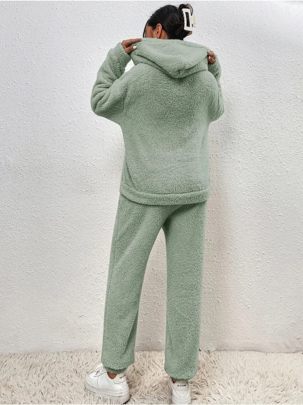 Amtn Club | Pyjama Teddy à Capuche Ultra-Confort – LuxeCuddle