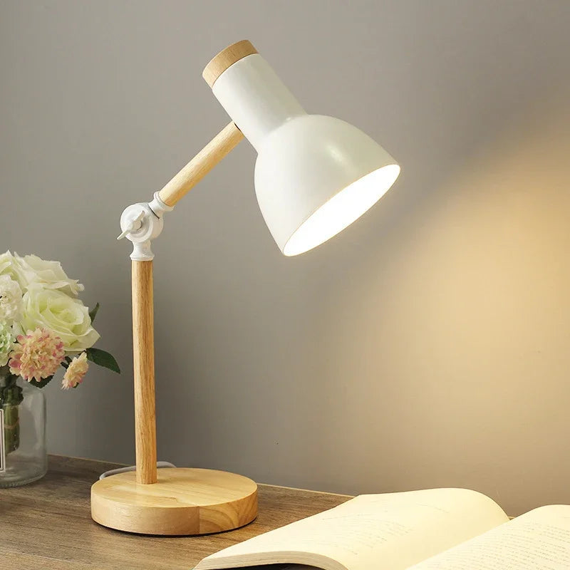 Amtn Club | Lampe de Table Scandinave Bois – Glo