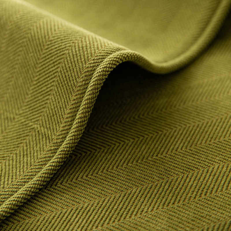 Amtn Club | Protège-Canapé en Chenille à Motif Chevrons VeluraShield Élégant et Protecteur