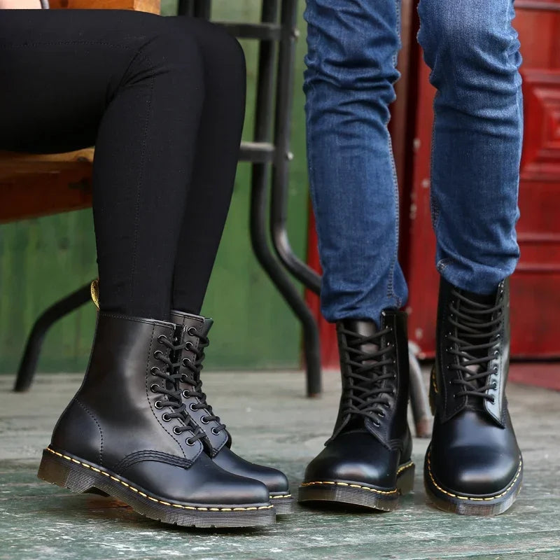 Amtn Club | Bottes en Cuir Antidérapantes Homme – Victor