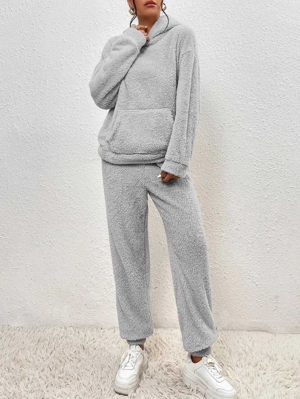 Amtn Club | Pyjama Teddy à Capuche Ultra-Confort – LuxeCuddle