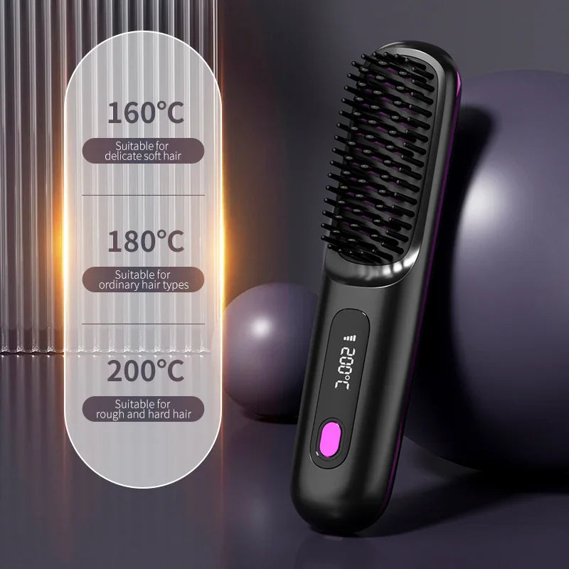 Amtn Club | Styler Capillaire Sans Fil Ionique Céramique – Glissara
