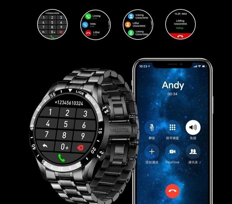 Amtn Club | Montre Connectée Luxe 4G Appels & Style
