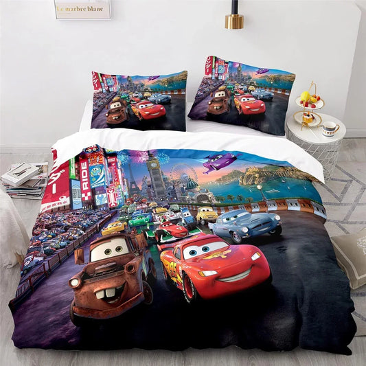 Amtn Club | Ensemble de Literie Enfant Cars Lightning McQueen