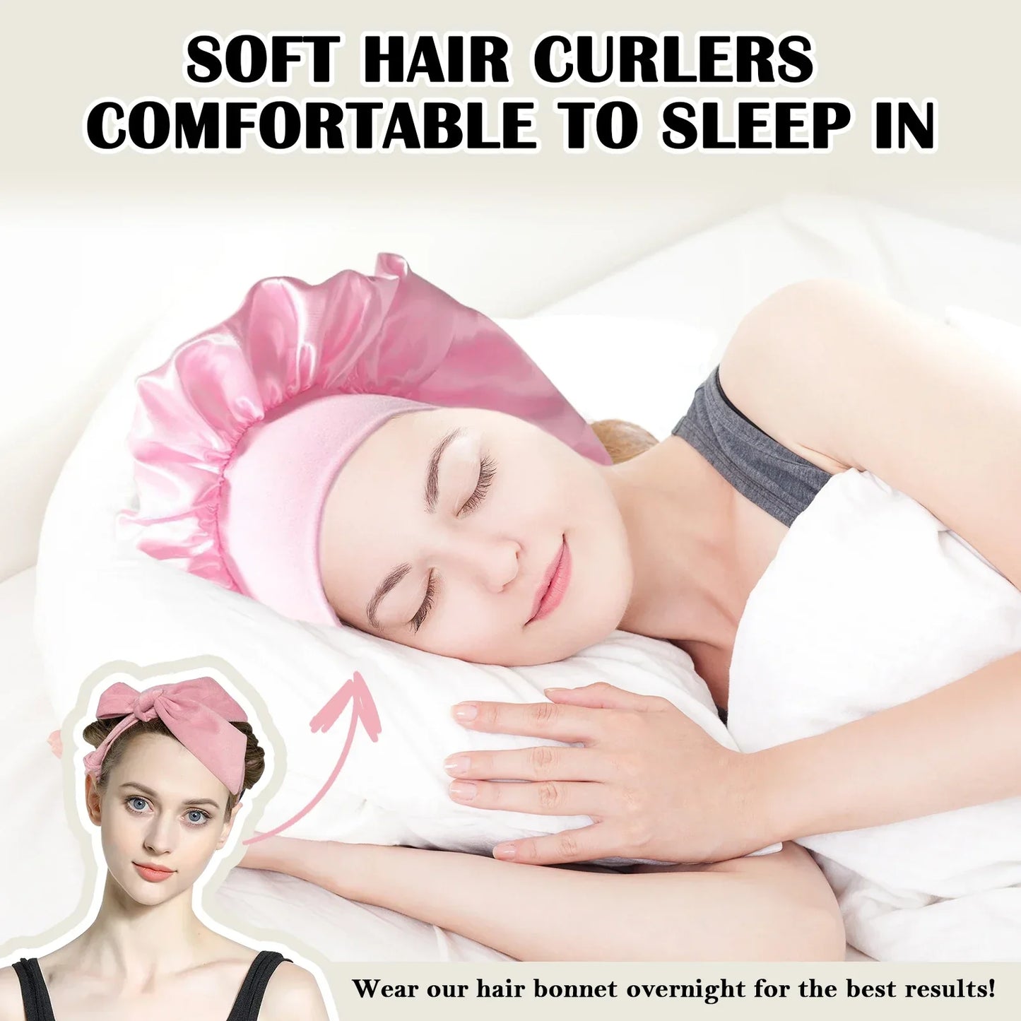 Amtn Club | Bandeau Boucleur Sans Chaleur Kit 9 Pièces – Effet Boucles Naturelles