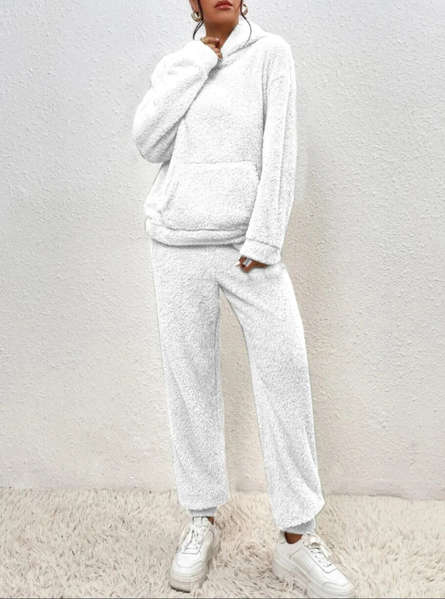 Amtn Club | Pyjama Teddy à Capuche Ultra-Confort – LuxeCuddle