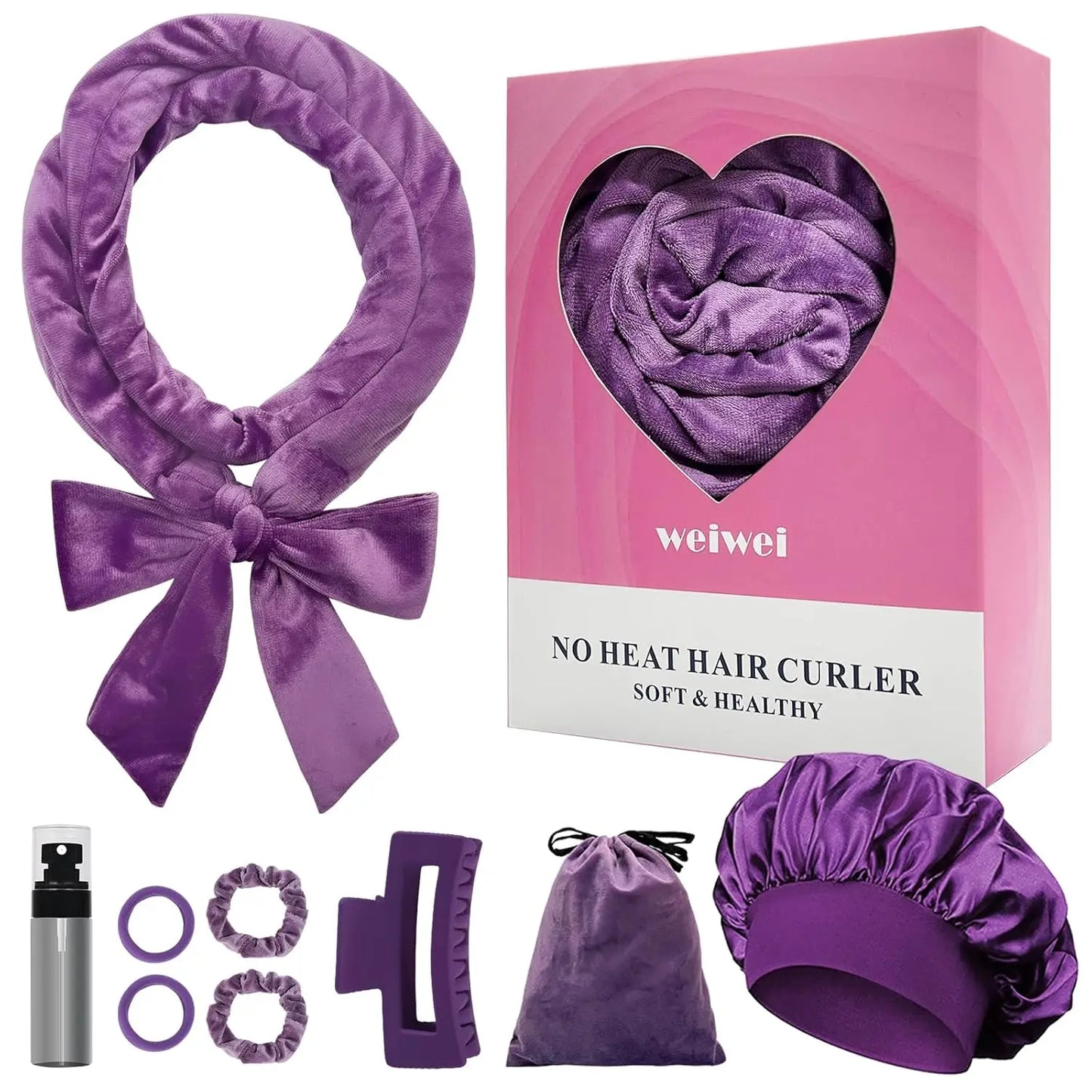 Amtn Club | Bandeau Boucles Sans Chaleur Kit 9 Pièces – Boucles Naturelles