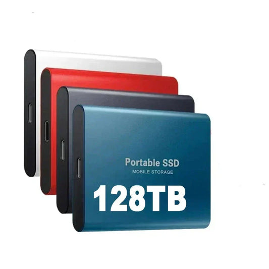 Amtnclub | SSD externe ultra-rapide 128 To – Stockage compact et fiable