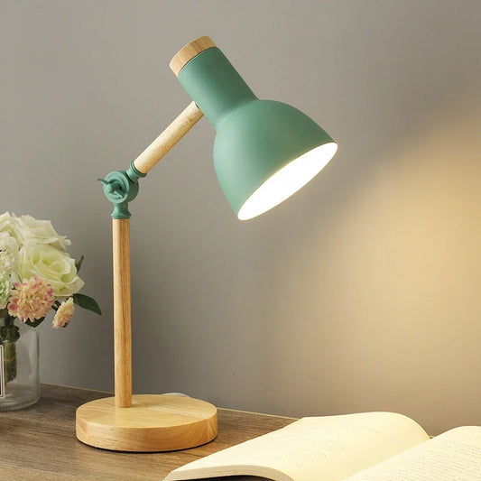 Amtn Club | Lampe de Table Scandinave Bois – Glo