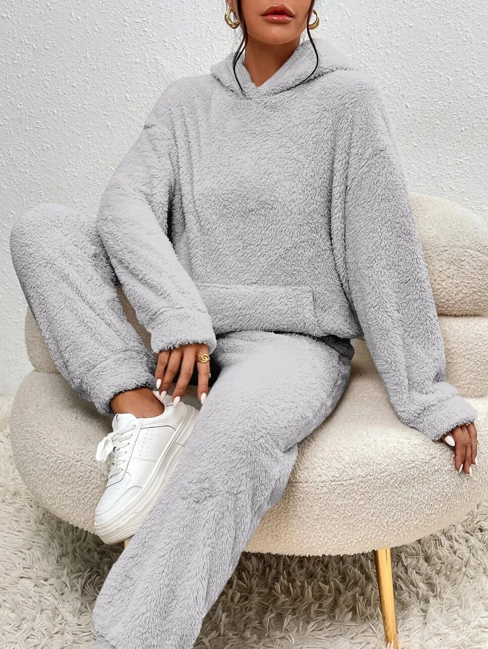 Amtn Club | Pyjama Teddy à Capuche Ultra-Confort – LuxeCuddle