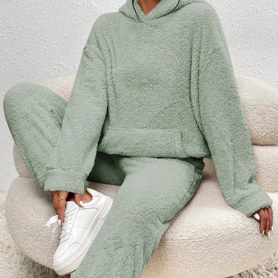 Amtn Club | Pyjama Teddy à Capuche Ultra-Confort – LuxeCuddle